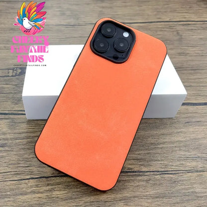Luxury Faux Leather Retra Case For iPhone 16 15 14 13 12 Pro Max 15Pro 14Pro 13Pro iPhone15 iPhone14 iPhone13 ProMax Soft Covers Cheeky Fantail Finds