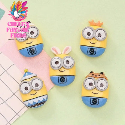 MINISO 1 PCS/Set Cute Cartoon Shoes Charm Accessories Clogs DIY Shoes Decoration Sandals Garden Buckle Children's Christmas Gift Cheeky Fantail Finds