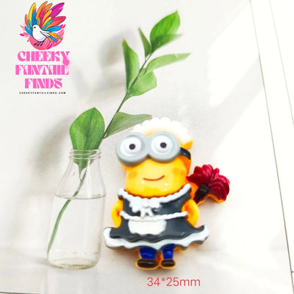 MINISO 1 PCS/Set Cute Cartoon Shoes Charm Accessories Clogs DIY Shoes Decoration Sandals Garden Buckle Children's Christmas Gift Cheeky Fantail Finds