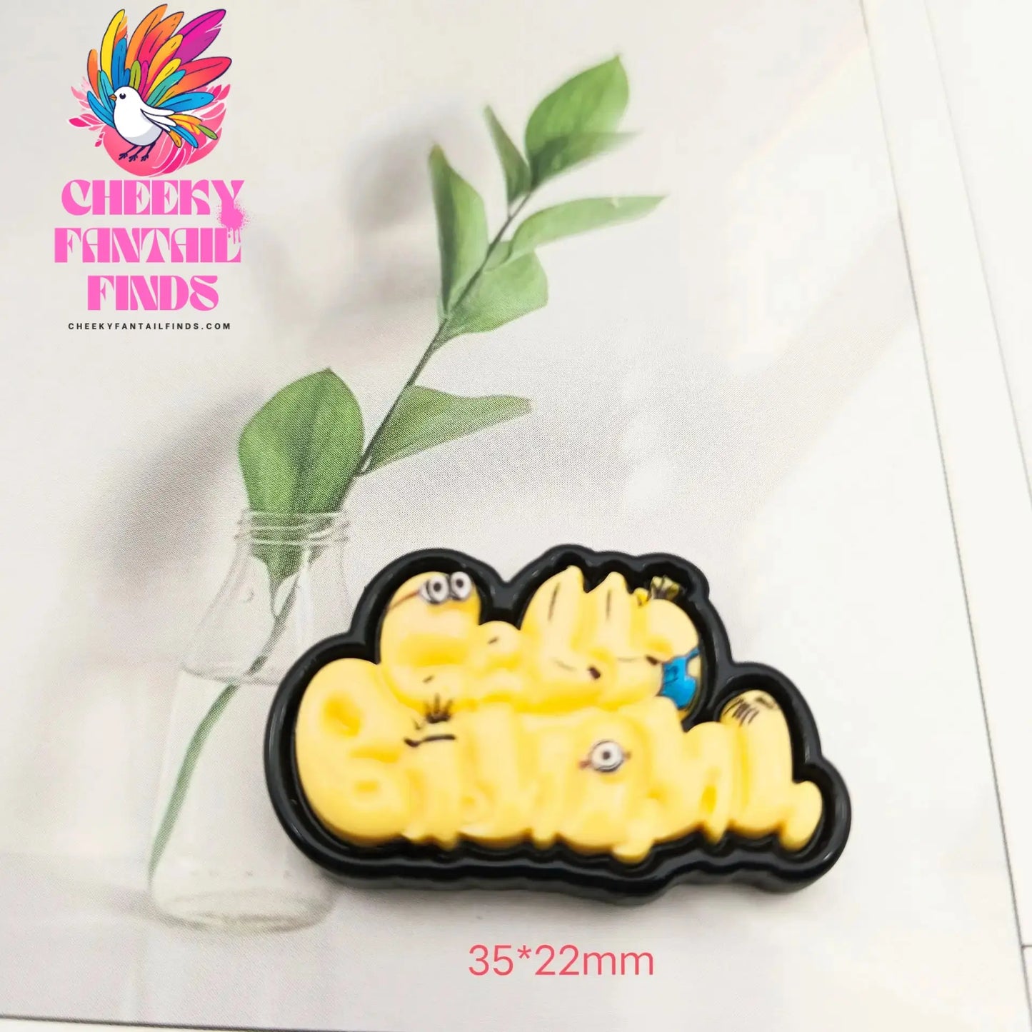 MINISO 1 PCS/Set Cute Cartoon Shoes Charm Accessories Clogs DIY Shoes Decoration Sandals Garden Buckle Children's Christmas Gift Cheeky Fantail Finds