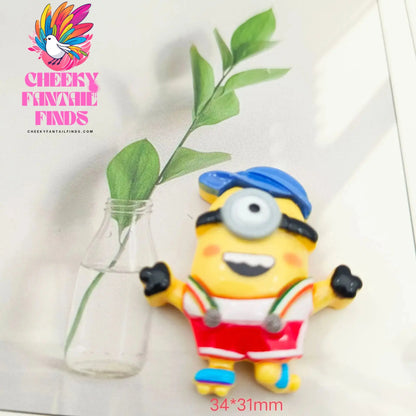 MINISO 1 PCS/Set Cute Cartoon Shoes Charm Accessories Clogs DIY Shoes Decoration Sandals Garden Buckle Children's Christmas Gift Cheeky Fantail Finds