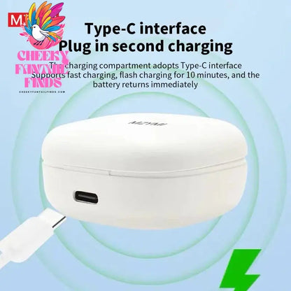 MZYMI S07 Bluetooth 5.3 Earbuds TWS Wireless Earphones T73 Sport Hifi Game Headset ANC Touch Headphone With Mic For Phone Cheeky Fantail Finds