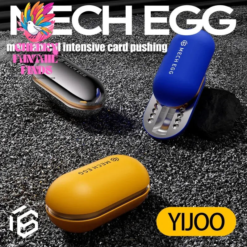 Mech Egg EDC Fidget Slider Metal Fidget Toys ADHD Tool Anti-anxiety Office Desk Toys Adult Stress Relief Toys Birthday Gifts Cheeky Fantail Finds