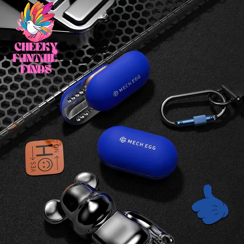 Mech Egg EDC Fidget Slider Metal Fidget Toys ADHD Tool Anti-anxiety Office Desk Toys Adult Stress Relief Toys Birthday Gifts Cheeky Fantail Finds