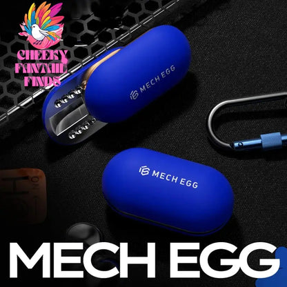 Mech Egg EDC Fidget Slider Metal Fidget Toys ADHD Tool Anti-anxiety Office Desk Toys Adult Stress Relief Toys Christmas Gifts Cheeky Fantail Finds