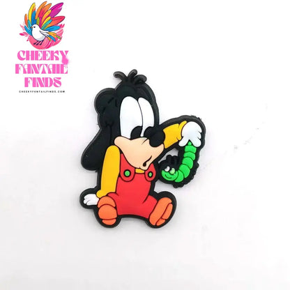 Mickey Minnie Donald Shoe Charms for Clogs Sandals Decoration Shoe Accessories Charms for Friends Gifts Cheeky Fantail Finds