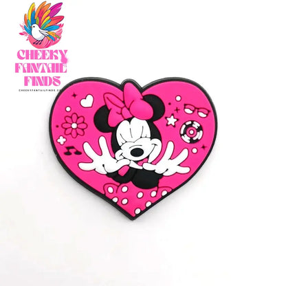 Mickey Minnie Donald Shoe Charms for Clogs Sandals Decoration Shoe Accessories Charms for Friends Gifts Cheeky Fantail Finds