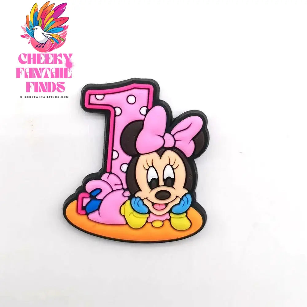 Mickey Minnie Donald Shoe Charms for Clogs Sandals Decoration Shoe Accessories Charms for Friends Gifts Cheeky Fantail Finds