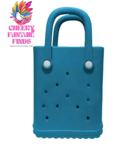 Mini Beach Bag Summer EVA DIY Waterproof Beach Basket Picnic OutdoorTravel Tote Handbag Swimming Vacation Shopping Shoulder Bags - Cheeky Fantail Finds