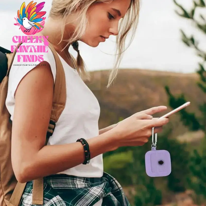 Mini Earphone Protective Case Silicone Waterproof Shockproof Earbuds Case with Carabiner Clip Carrying Case for Skull candy Mod Cheeky Fantail Finds