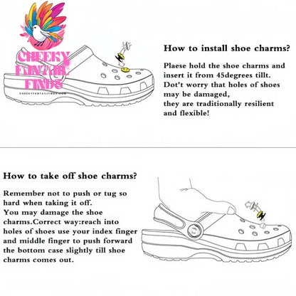 Miniso Cartoon Hello Kitty Shoe Charms Set Plush Cat  Diy Clogs Accessories Gift Idea For Birthday Christmas Party Favors Cheeky Fantail Finds