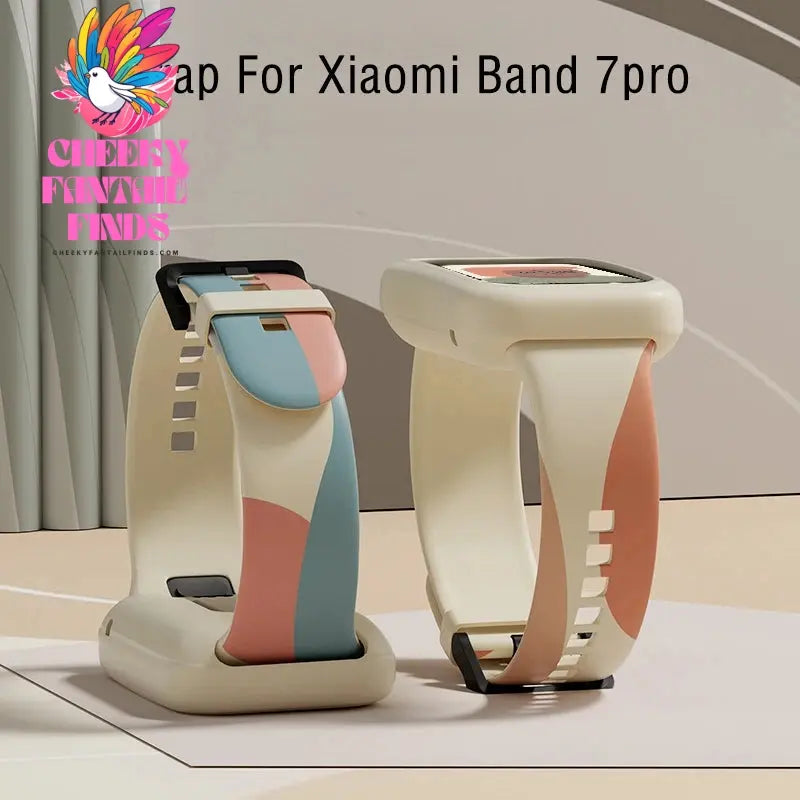 Morandi Strap For Xiaomi Mi Band 7pro Silicone Strap Bracelet Smart Watch Replacement Wristband For Xiaomi Band 7 pro Cheeky Fantail Finds