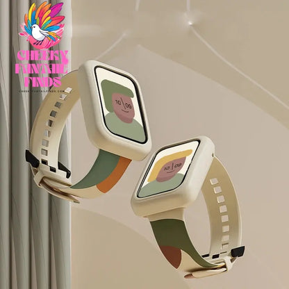 Morandi Strap For Xiaomi Mi Band 7pro Silicone Strap Bracelet Smart Watch Replacement Wristband For Xiaomi Band 7 pro Cheeky Fantail Finds