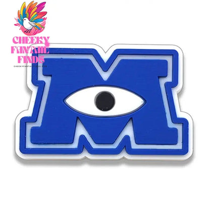 Movie Character Monsters Inc. University Shoe Charms For Accessories Shoe Buckle Decorations Christmas Gifts for Party Cheeky Fantail Finds