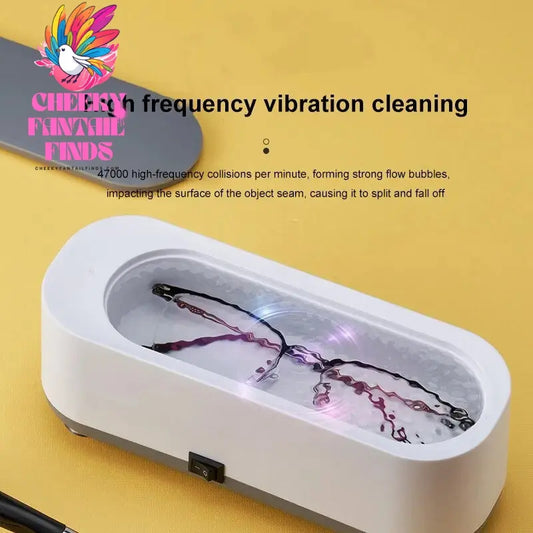 Multifunctional Vibration Cleaning Machine Contact Lens Cleaning Machine Vibration Cleaning Watch Jewelry Teeth Cheeky Fantail Finds