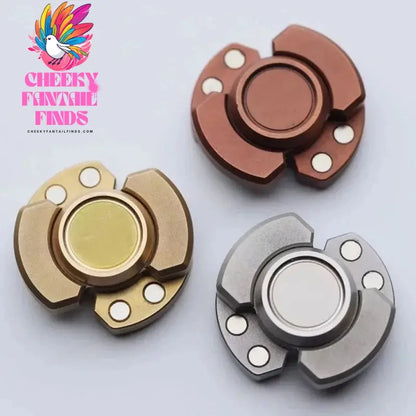 Multiple Play Magnetic Slider Fidget Spinner EDC Adult Fidget Toys Anti Stress Hand Spinner ADHD Anxiety Autism Stress Relief Cheeky Fantail Finds