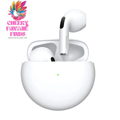 NEW Original Air Pro 6 TWS Wireless Headphones Fone Bluetooth Earphones Mic Pods In Ear Earbuds Earbuds sport Headset For Xiaomi Cheeky Fantail Finds