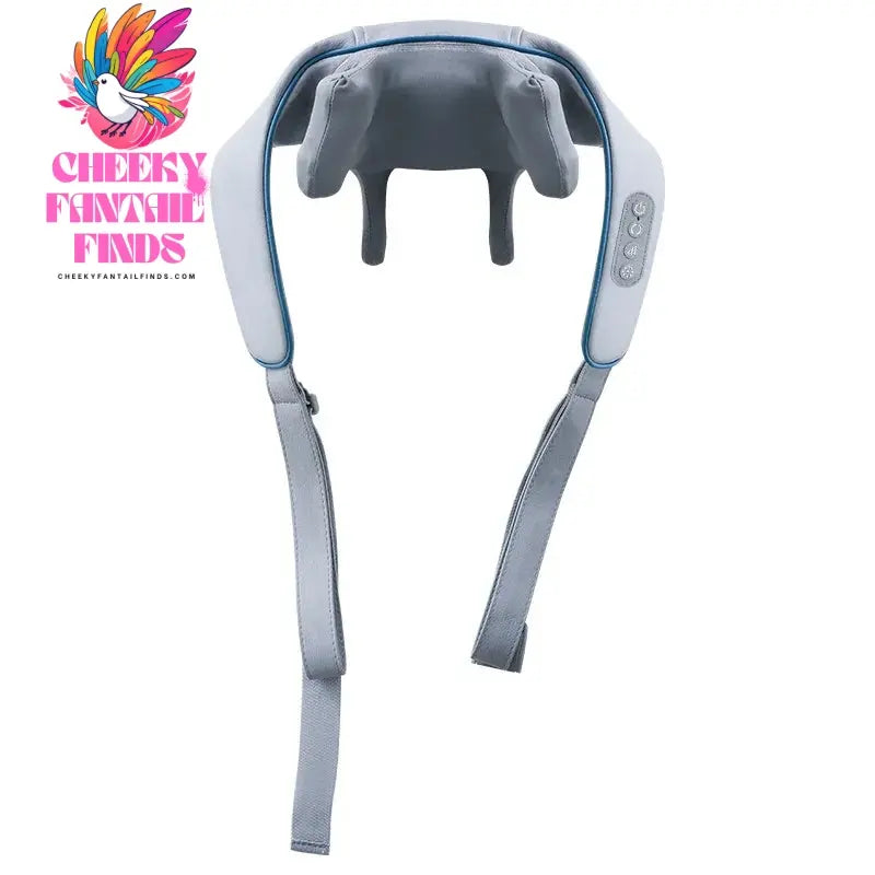 Neck and Shoulder Massage Shawl Heating Kneading 6D Massage Head Deep Massage and Muscle Relaxation Adjustable Wearable Massager Cheeky Fantail Finds