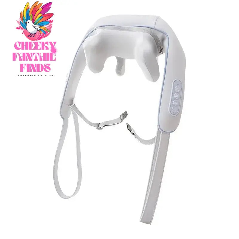 Neck and Shoulder Massage Shawl Heating Kneading 6D Massage Head Deep Massage and Muscle Relaxation Adjustable Wearable Massager Cheeky Fantail Finds