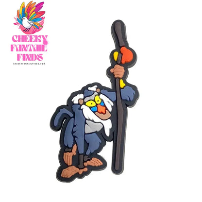 New 1PCS Shoe Charms Cartooon Lion DIY Anime Cute Animal Characters Decorate PVC Pins Accessories For Kid Boy Birthday Cool Gift Cheeky Fantail Finds