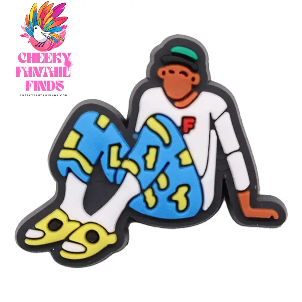 New Arrival 1-18pcs Shoe Charms Fashion Rock Hip Hop Singer Accessories PVC Shoes Decoration For Wristbands Kids X-mas Gift Cheeky Fantail Finds