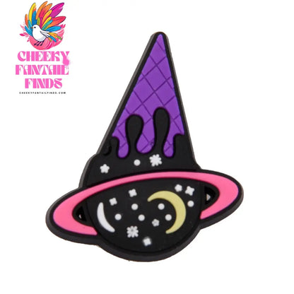 New Black Magic Horror Movie Shoe Charms White Ghost Pumpkin Shoe Decoration Purple Moon Light Cats Clog Charms Halloween Gift Cheeky Fantail Finds