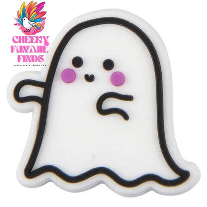 New Black Magic Horror Movie Shoe Charms White Ghost Pumpkin Shoe Decoration Purple Moon Light Cats Clog Charms Halloween Gift Cheeky Fantail Finds