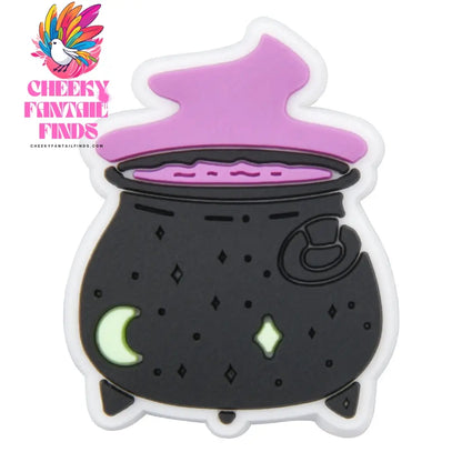 New Black Magic Horror Movie Shoe Charms White Ghost Pumpkin Shoe Decoration Purple Moon Light Cats Clog Charms Halloween Gift Cheeky Fantail Finds