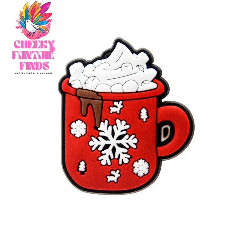 New Christmas Series Hole Shoe Flower Accessories Cheeky Fantail Finds