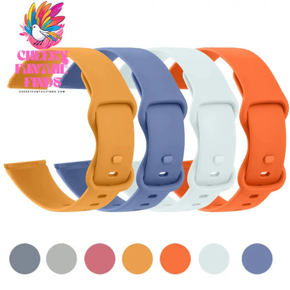 New Color Soft TPU Strap For Fitbit Versa 3 4 Band Watchband Replacement For Fitbit Sense/Sense 2 Bracelet Wristband Accessory Cheeky Fantail Finds