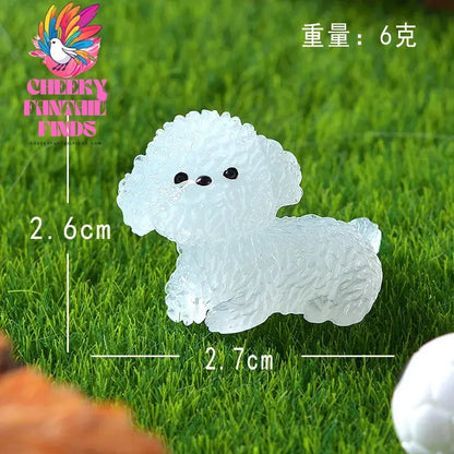 New Cool Night Light Cute 3D Poodle For Shoes Charms Detachable Diy Accessory Used For Clogs,Sandals,Perfect For Holiday Gifts Cheeky Fantail Finds