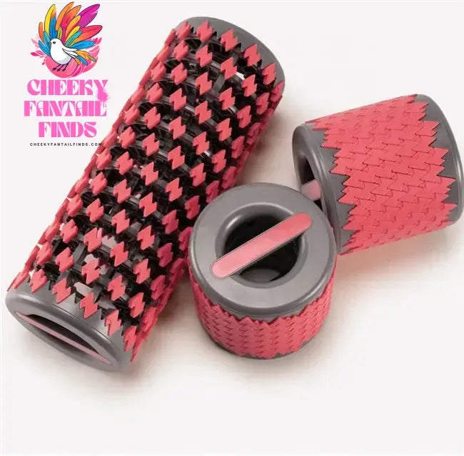New Custom Deep Tissue Muscle Massage Collapsible Folding Shaft Yoga Foam Roller Cheeky Fantail Finds