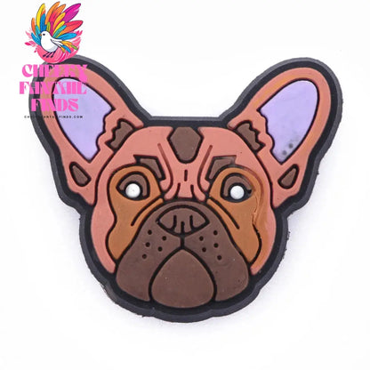 New Cute Cartoon Animals Shoe Decoration Charms Brown Black Dogs Shoe Charms White Claws Bracelet Accessories Halloween Gifts Cheeky Fantail Finds