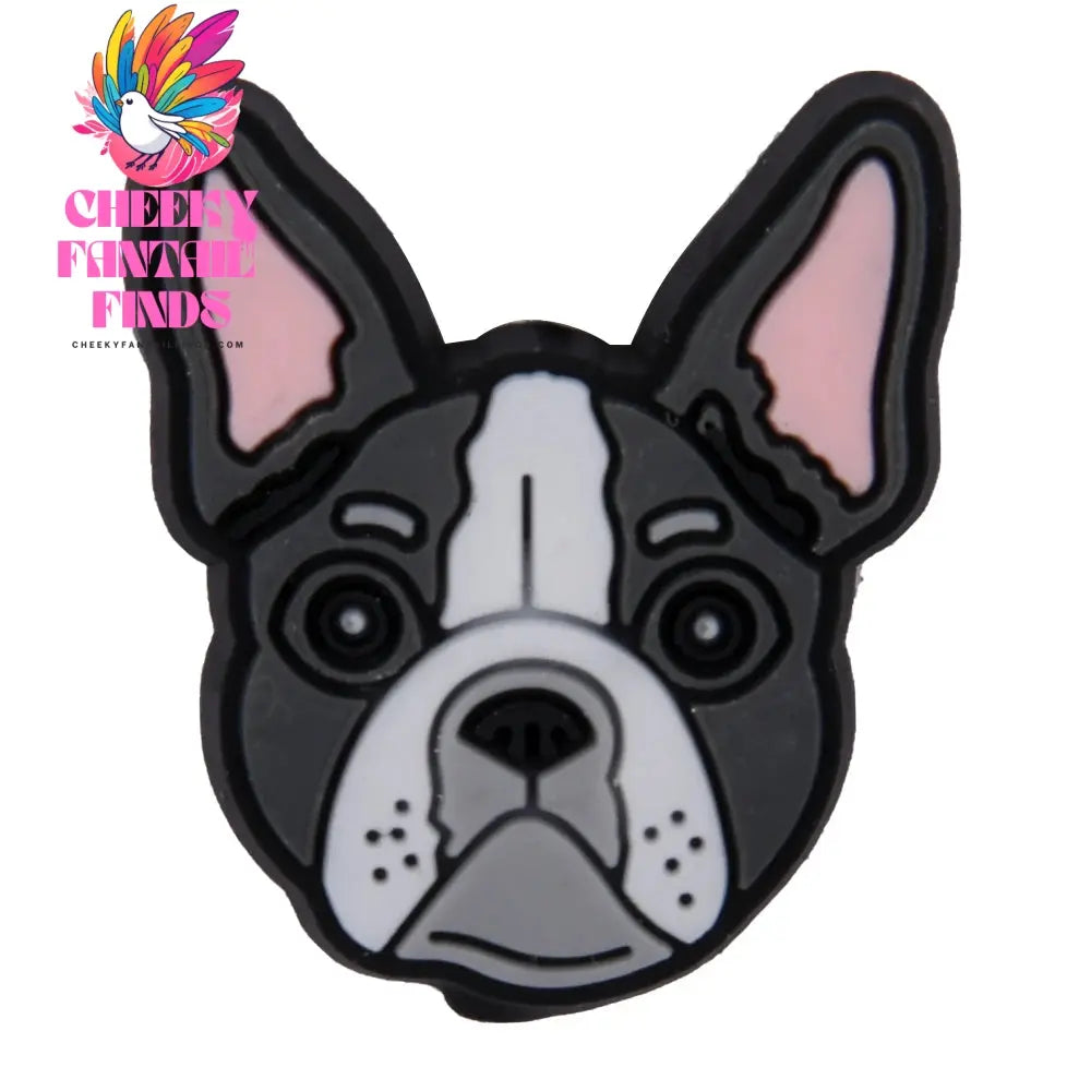 New Cute Cartoon Animals Shoe Decoration Charms Brown Black Dogs Shoe Charms White Claws Bracelet Accessories Halloween Gifts Cheeky Fantail Finds