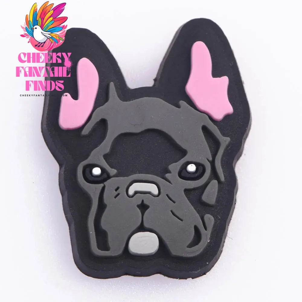 New Cute Cartoon Animals Shoe Decoration Charms Brown Black Dogs Shoe Charms White Claws Bracelet Accessories Halloween Gifts Cheeky Fantail Finds