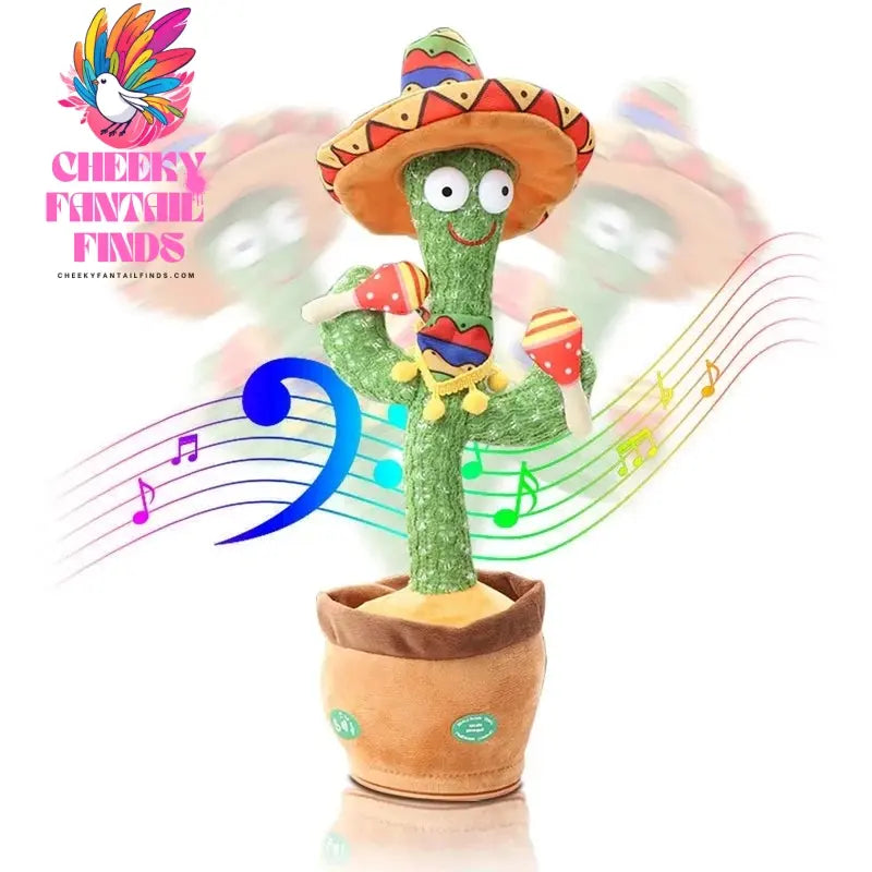 New Dancing Talking Cactus Toy for Baby Toddler Boys Girls Gift Singing Mimicking Cactus Toys Recording Repeating Christmas Gift Cheeky Fantail Finds