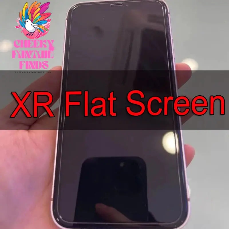 New Design Flat LCDs Screen for iPhone XR 6.1" & 6.7" Display Touch With Digitizer Like Refitted 12 13 14 Pro 15Pro Max Style Cheeky Fantail Finds