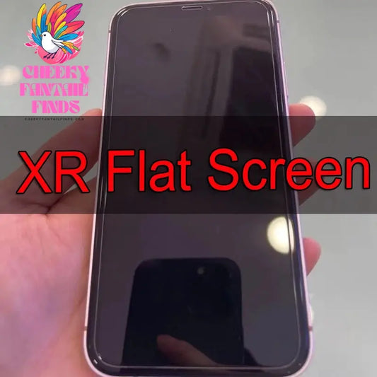 New Design Flat LCDs Screen for iPhone XR 6.1" & 6.7" Display Touch With Digitizer Like Refitted 12 13 14 Pro 15Pro Max Style Cheeky Fantail Finds
