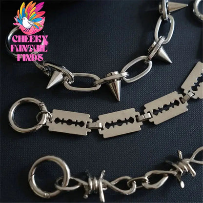 New Designer Shoe Charms Chain Fashion Gift Punk Pendant Metal Buckle Hip Hop Shoe Decoration Accessories Cheeky Fantail Finds