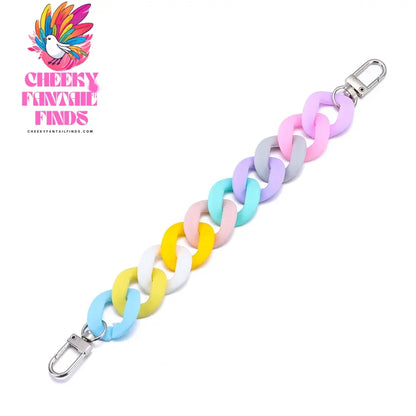 New Designer Shoe Charms Chain Fashion Gift Punk Pendant Metal Buckle Hip Hop Shoe Decoration Accessories Cheeky Fantail Finds