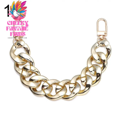 New Designer Shoe Charms Chain Fashion Gift Punk Pendant Metal Buckle Hip Hop Shoe Decoration Accessories Cheeky Fantail Finds