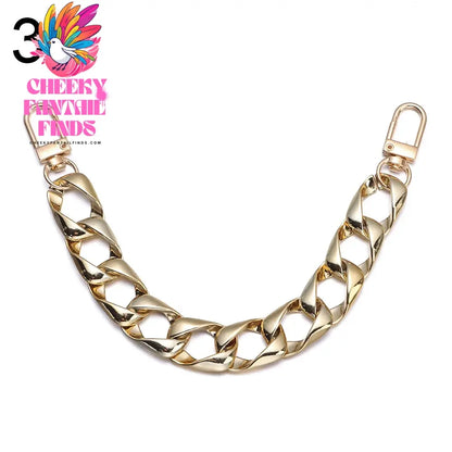 New Designer Shoe Charms Chain Fashion Gift Punk Pendant Metal Buckle Hip Hop Shoe Decoration Accessories Cheeky Fantail Finds