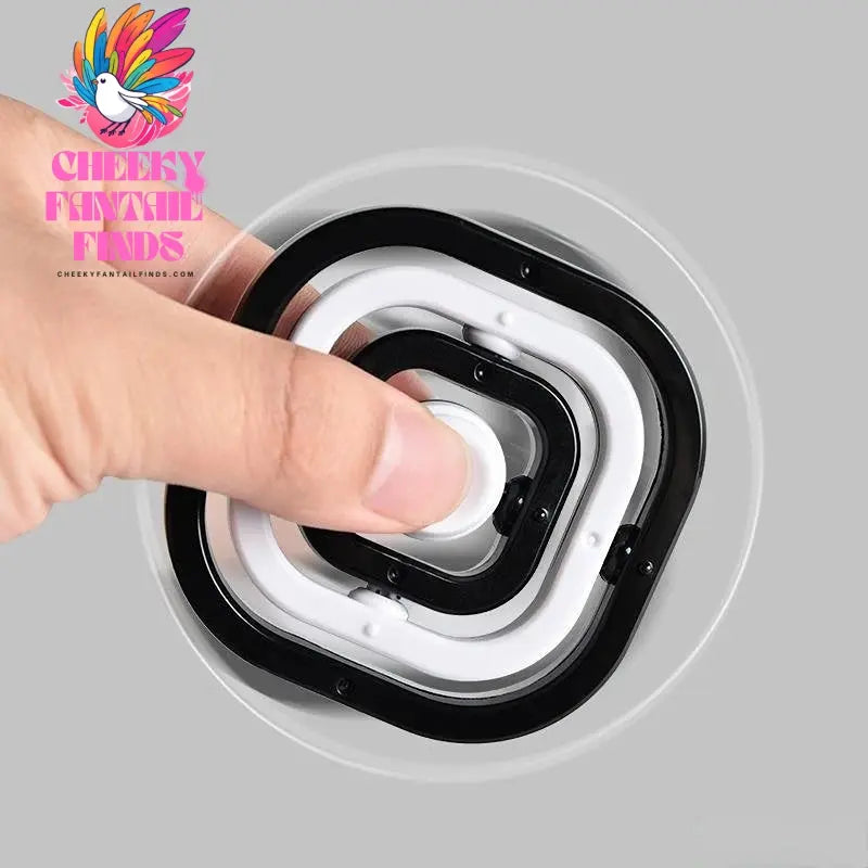 New Fidget Toys 3D Flip Finger Spinner Fingertip Gyro Autism Stress Relief ADHD Children Hand Top Kids Child Adult Sensory Gifts Cheeky Fantail Finds