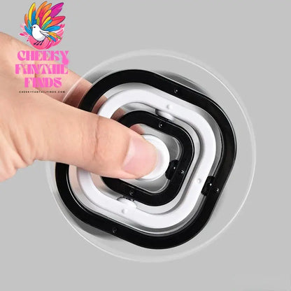 New Fidget Toys 3D Flip Finger Spinner Fingertip Gyro Autism Stress Relief ADHD Children Hand Top Kids Child Adult Sensory Gifts Cheeky Fantail Finds