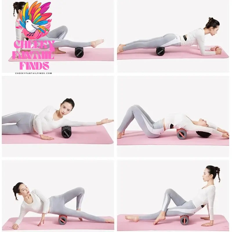 New Telescopic Roller Yoga Column Foam Pilates Column Fitness Muscle Relaxer Roller Leg Fascia Yoga Massage Roller Gym Home Cheeky Fantail Finds