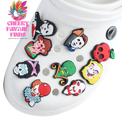 New product 1pc shoe decoration shoe charms/shoe accessories for clogs kids school gift fit wristband Cheeky Fantail Finds
