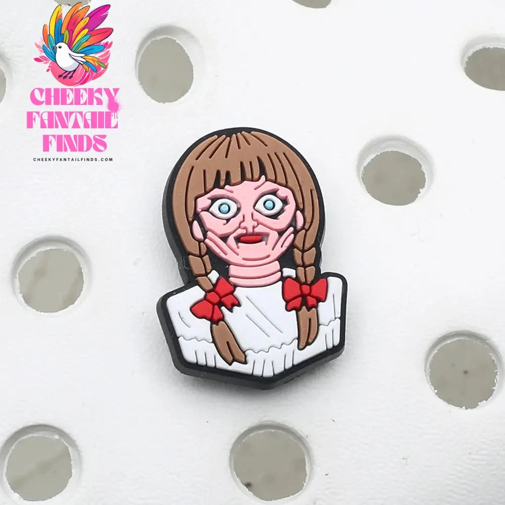 New product 1pc shoe decoration shoe charms/shoe accessories for clogs kids school gift fit wristband Cheeky Fantail Finds