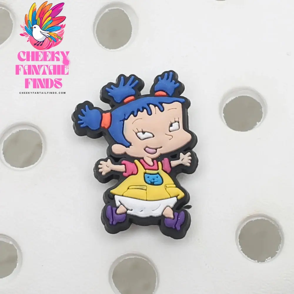 New product 1pc shoe decoration shoe charms/shoe accessories for clogs kids school gift fit wristband Cheeky Fantail Finds