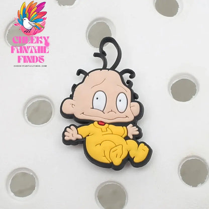 New product 1pc shoe decoration shoe charms/shoe accessories for clogs kids school gift fit wristband Cheeky Fantail Finds