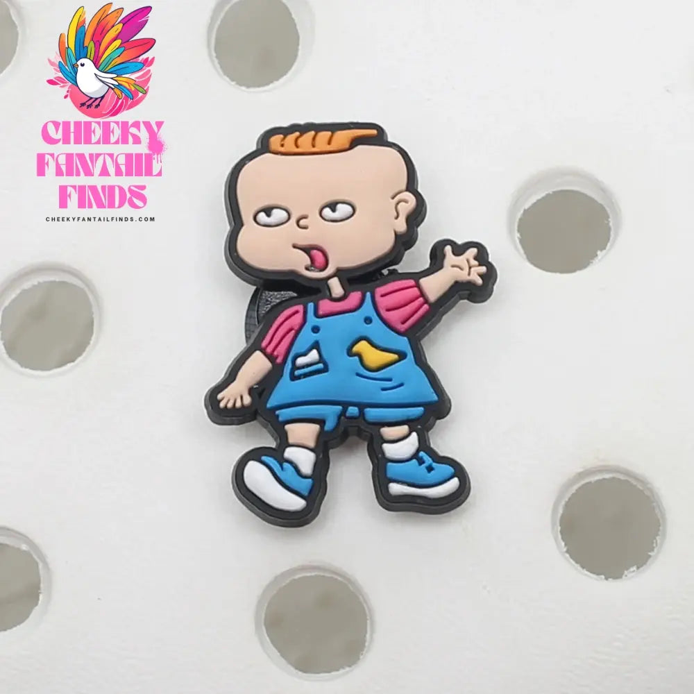New product 1pc shoe decoration shoe charms/shoe accessories for clogs kids school gift fit wristband Cheeky Fantail Finds